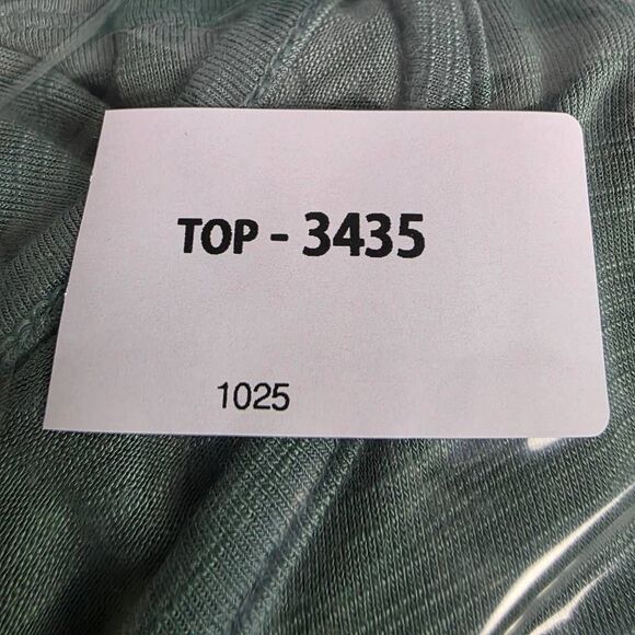 Old Navy Luxe Green Scoop Neck Relaxed Tee L - Picture 6 of 6